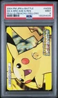 Pokemon Sis & Bro Axe & Ren A029 Pikachu (Yellow) Japanese PSA 9