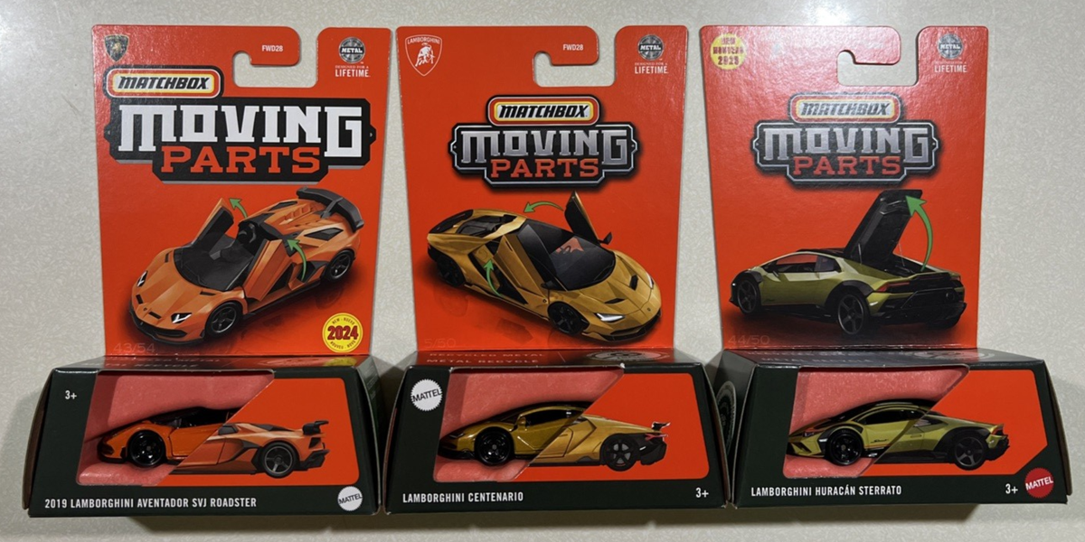 NEW 2025 Matchbox Moving Parts Lamborghini Huracan Sterrato