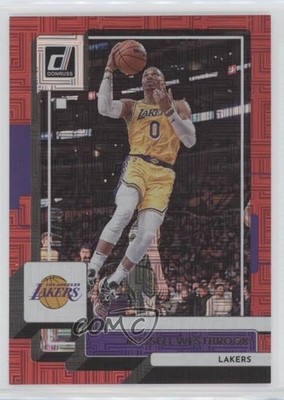 2022-23 Panini Donruss Choice Red 87/99 Russell Westbrook #127 9bg