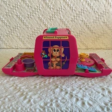 1995 Pound Puppies Purries Mini Folding Pretty Pets Beauty Contest Galoob No Fig