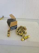 BOX OF 8 BUSSMANN FUSETRON FNA-5  Dual Element Fuses, NOS 