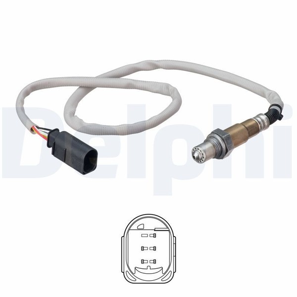 Delphi ES21295-12B1 Lambdasonde FüR MERCEDES-BENZ-image