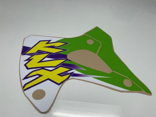 KAWASAKI SHROUD GRAPHICS KLX 300 FITS 97-08 OEM REPLACEMENT DECALS THICK KLX300 - Picture 4 of 8