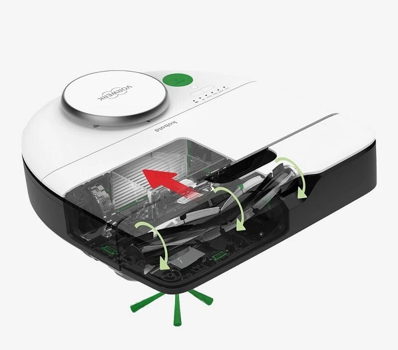 Saugroboter mit Ladestation - Vorwerk Kobold VR7 + Kobold CB7 - Bild 4 von 4