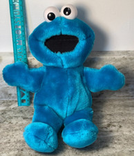Vintage Tyco Jim Henson Cookie Monster Stuffed Plush Animal 12  Not Talking