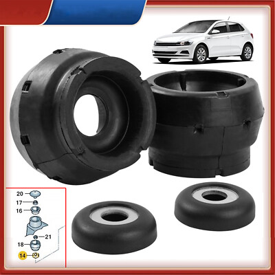 2 x DOMLAGER VORNE FÜR AUDI A1 A3 TT VW BORA GOLF 4 1J NEW BEETLE POLO UP!