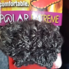 Women's Polar Extreme Thermal Socks Insulated Gray Black New