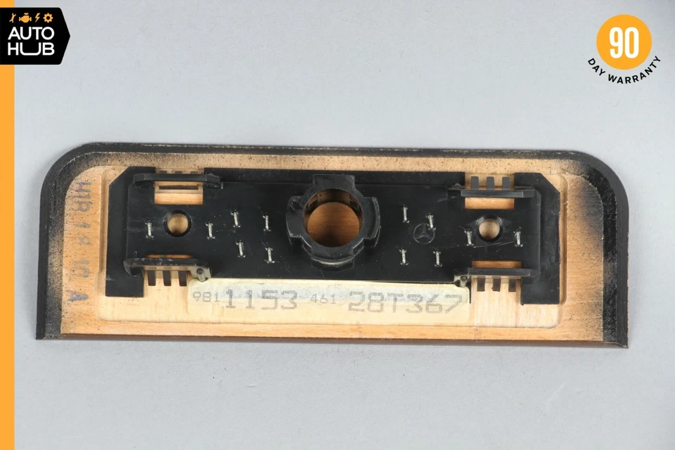 93-99 Mercedes W140 S500 cupé CL500 consola central trasera reposabrazos cubierta de moldura OEM Foto 4 de 4