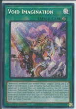 Yugioh! Void Imagination (Alternate Art) - BLTR-EN102 - Secret Rare - 1st Editio