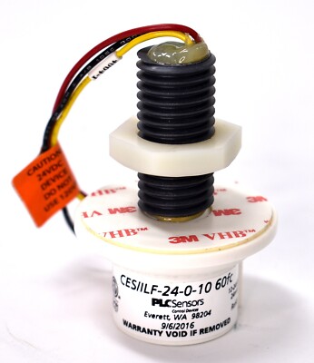 PLCSensors CES/ILF-24-0-10 Photo Sensor, Indoor, 3-Wire, 12-24VDC, 60FC PHS-700
