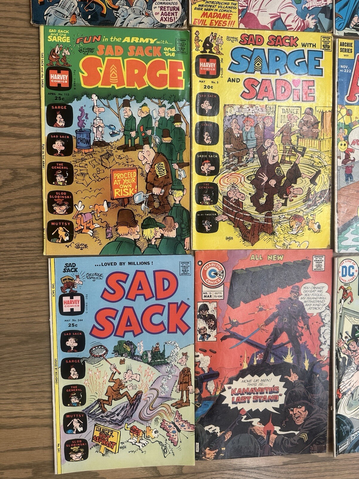 70s DC/Marvel Comics (Lot Of 16) Superman Spider-Man Miracle-Man Archie ...