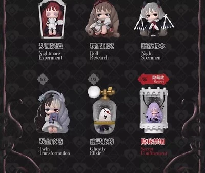52Toys Lilith Secret Experiment Series Confirmed Blind Box Figure
