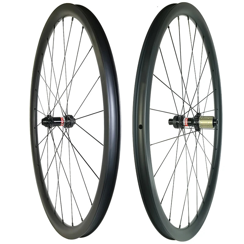 29er Carbon Bike Wheels Tubeless Width 30mm Mountain Bike Wheelset  Asymmetric