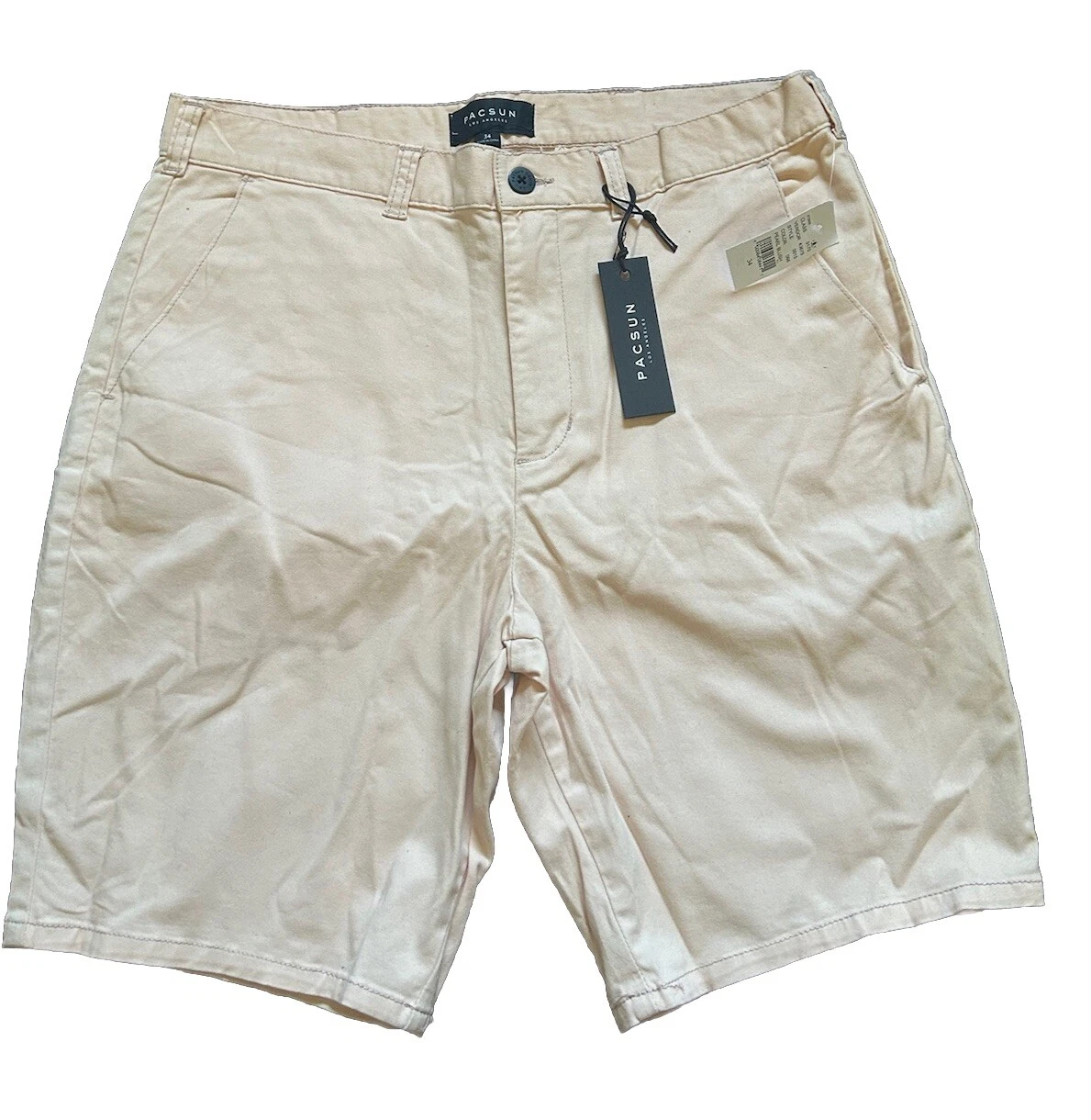 PacSun Men’s Light PINK PREPPY TROUSER Chino Shorts 36 New