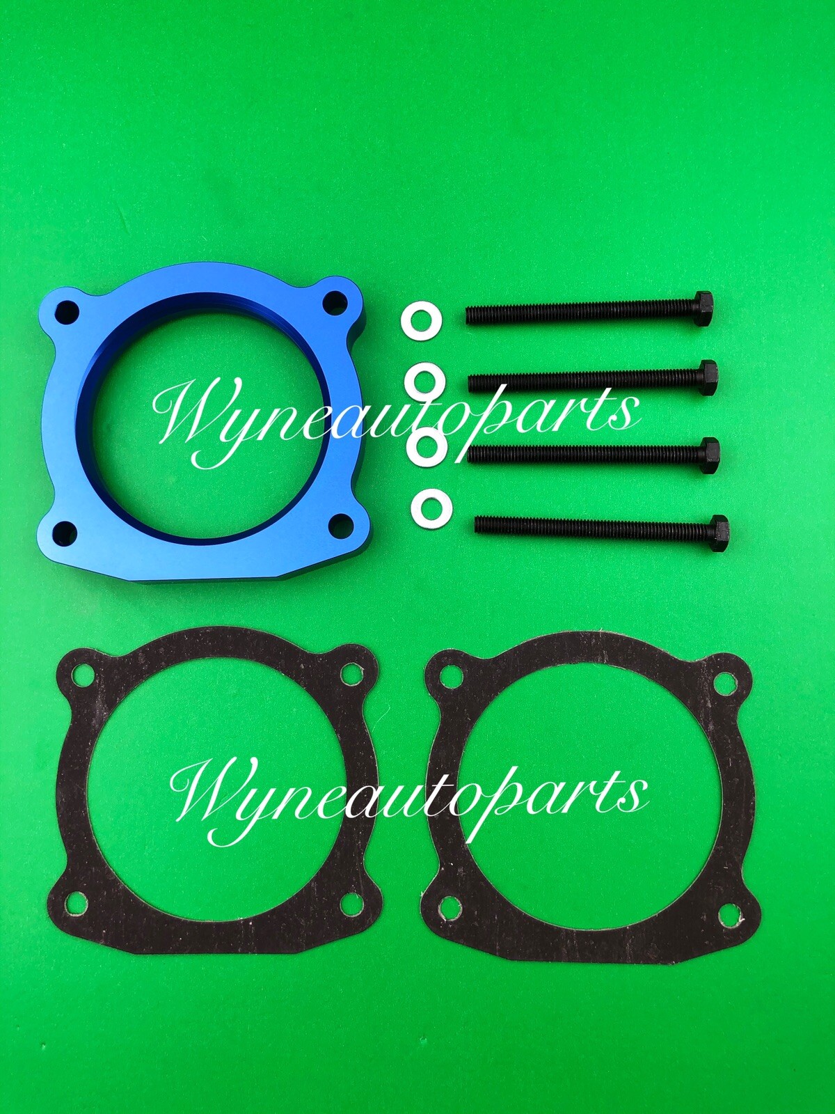 Blue Throttle Body Spacer 20072014 fit Tundra, 20082014 Sequoia 5.7L