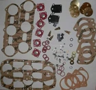 ZENITH 40 TIN CARBURETOR SERVICE KIT WITH THROTTLE PLATES ONE PAIR
