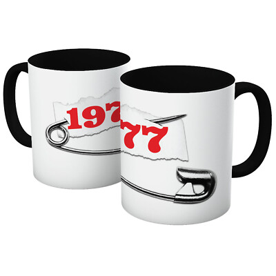 UK PUNK SZENE SICHERHEITSNADEL 1977 ROCK HARDCORE MUSIK RETRO TASSE IN VERSCHIEDENEN FARBEN