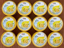 12 pack Glade Gel Air Freshener Deodorizer Tubes Lemon Zing Scent 2.5oz/70g Each