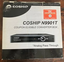 Coship N9901T Digital TV Converter Box Analog in Orig Box
