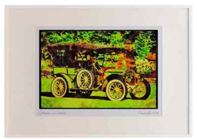 447000 1914 Rambler A2 Bilderrahmen Aquarelldruck