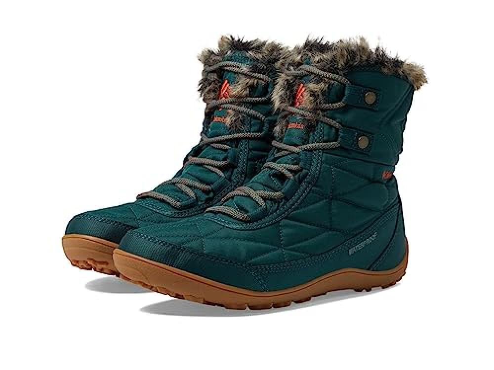 (TG. 39 EU) Columbia Minx Shorty III, Stivali da Neve Donna, Cedro Onda Notturna