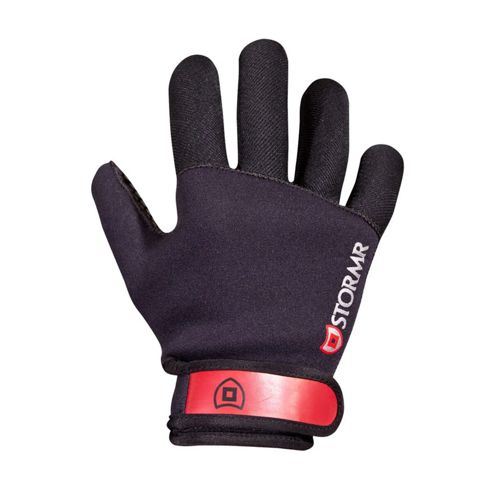 STORMR Unisex Strykr Neoprene Fully Lined Micro-Fleece Fishing Gloves, All Sizes - Image 2 of 4