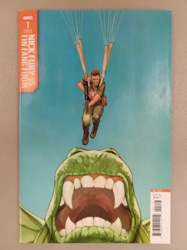Nick Fury vs Fin Fang Foom #1 1:25 Variant Marvel Comics 2025 *