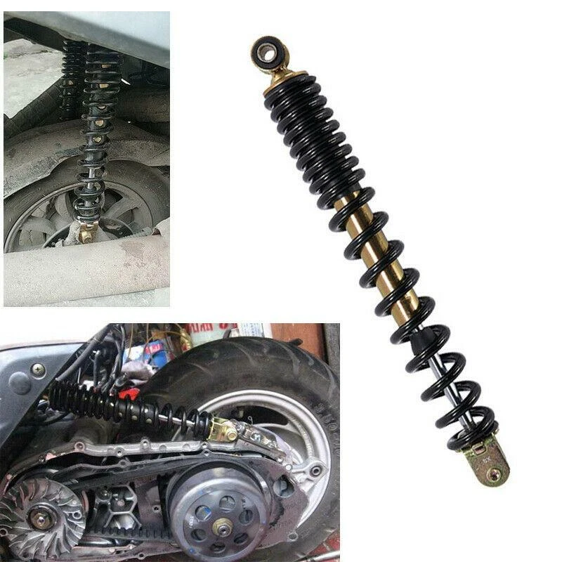 Muelle amortiguador de presión trasero moto scooter 290 mm para GY6-125/150cc Foto 3 de 4