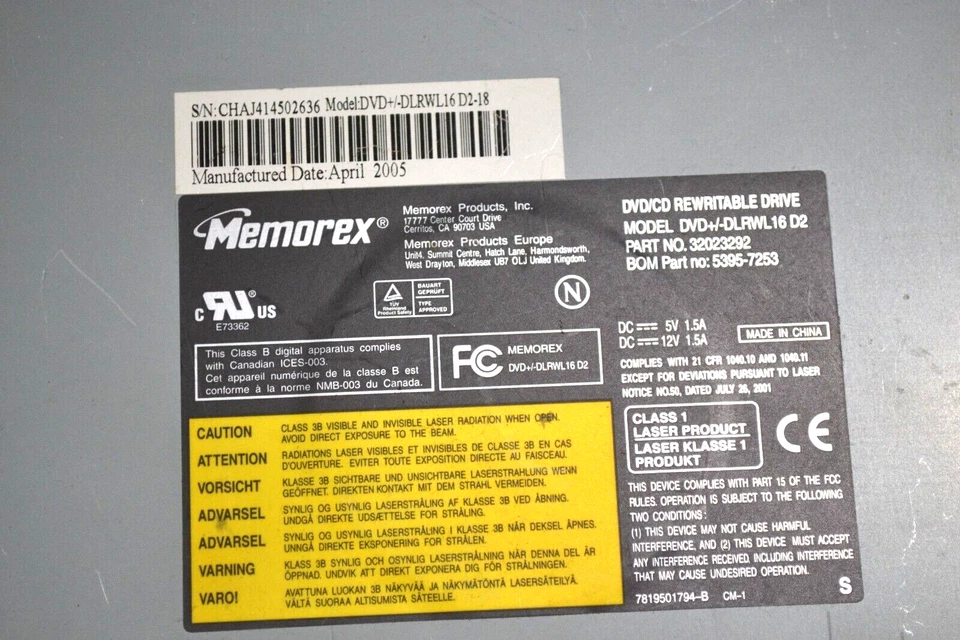 Memorex 32023292 DVD+R DL RW  DVD Rewritable Double Layer 16x - Image 3 of 4