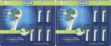 Oral-B Floss Action Replacement Brush Heads with Bacterial Protection - 10 count