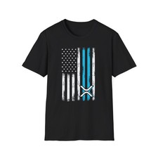 XRP American USA Crypto Currency Coin Unisex Softstyle T-Shirt XRP Ripple