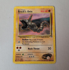 Nintendo Pokémon TCG Brocks Onix 69/132 Engl...