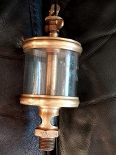 Antique Brass Sight Drip Oiler Hit Miss Steam Engine Motor Lubricator 554 Gas Xx Antique Brass Sight Drip Oiler Hit Miss Steam Engine Motor Lubricator 554 Gas Xx