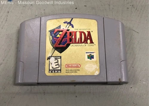 Nintendo The Legend Of Zelda Ocarina Of Time NUS-006 NUS-CZGE USA Video Game