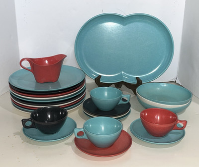 Branchell Melmac Dinnerware by K LaMoyne 25 pc Assorted LOT VTG MCM