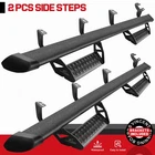 Running Boards BCTA For 2022-2026 Toyota Tundra Crew Max Cab BLK Truck Side Step