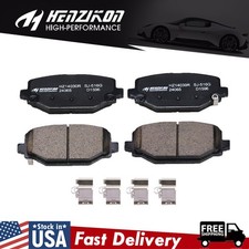 FOR Chrysler Town Country Dodge Grand Caravan Journey Rear Ceramic Brake Pads .