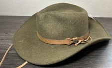 Bailey Morgan Lite Wool Felt Packer Western Hat Made In USA