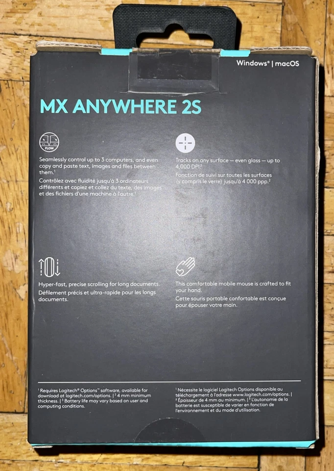 New Logitech MX Anywhere 2S Mouse Wireless Mobile Mouse - Image 2 of 2