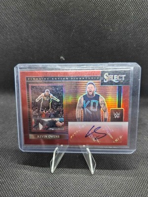 2024 Panini Select Kevin Owens Ringside Action Signatures /99
