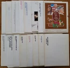 US Stamps Yearbook Collection - Lot Of 16 Different All With MNH Stamps - FV $81