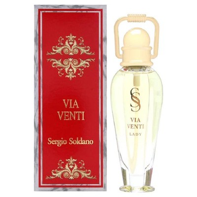 Sergio Soldano Via Venti Eau de Parfum Damen Parfum Edp Spray 100ml