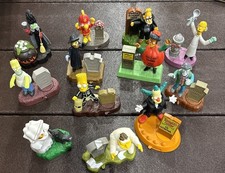 Lot Of 12 The Simpsons Burger King Halloween Collection 2001