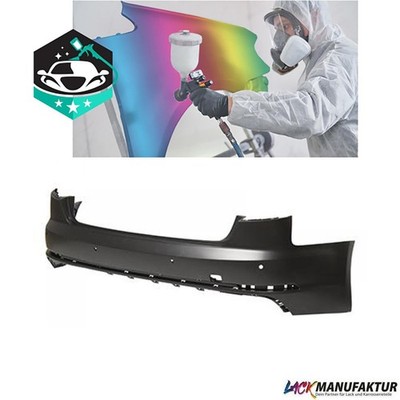 Lackiert Stoßstange hinten mit PDC passt für Audi A4 Limo 8W B9 S-Line 15-19