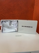 Blissy Mulberry Silk Pillowcase KING Size Silver NEW 20x36