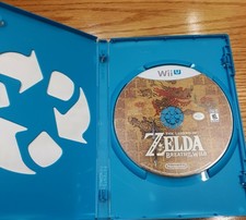 The Legend of Zelda Breath Of The Wild Nintendo Wii U In Box Clean Works