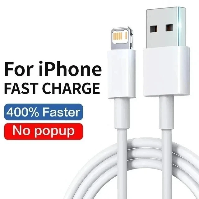 PD 20W Fast Charging USB C Cable for iPhone 14 13 12 11 Pro Max Mini iPad - Image 2 of 4