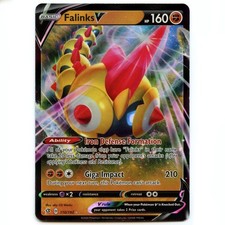 Falinks V 110 Pokemon Rebel Clash Holofoil Hi Res Scan Falinks V 110 Pokemon Rebel Clash Holofoil Hi Res Scan
