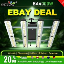 4000W Spider LED Commercial Grow Lights Full Spectrum Indoor Hydroponics FC4000