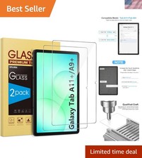 2 Pack Galaxy Tab A11 Plus/A9 Plus 11 Inch Screen Protector - 9H Tempered Glass